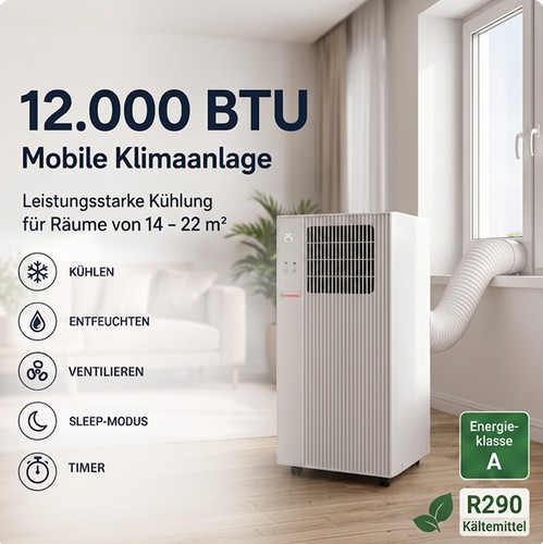 Hantech mobile klimaanlage mit - hantech,