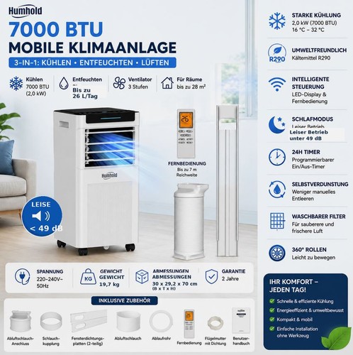 Humhold 7000 btu - humhold,