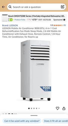 Klimaanlage mobil 9000 btu - klimaanlage,